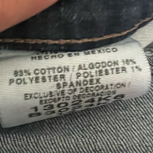 Riders Lee Boot Cut Jeans, SZ 14L, Waist 17”, Inseam 31”, Length 43”, Classic - Picture 8 of 10